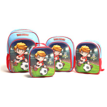 Wholesale Custom Cute Girl Boy Kids Kindergarten Backpack School Bags Set